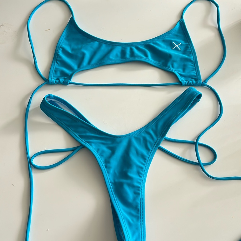 Boutinela Marine Blue Split Top and Bottoms